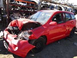 2006 TOYOTA MATRIX XR RED 1.8L AT Z16410